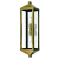 Livex Lighting Nyack 2 Light Antique Brass Outdoor Wall Lantern 20583-01